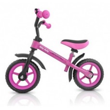 Велосипед Milly Mally DRAGON (беговой) с ручным тормозом, Pink